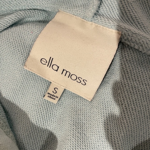 Ella Moss Women's Elise Crop Hooded Sweatshirt - Picture 4 of 4